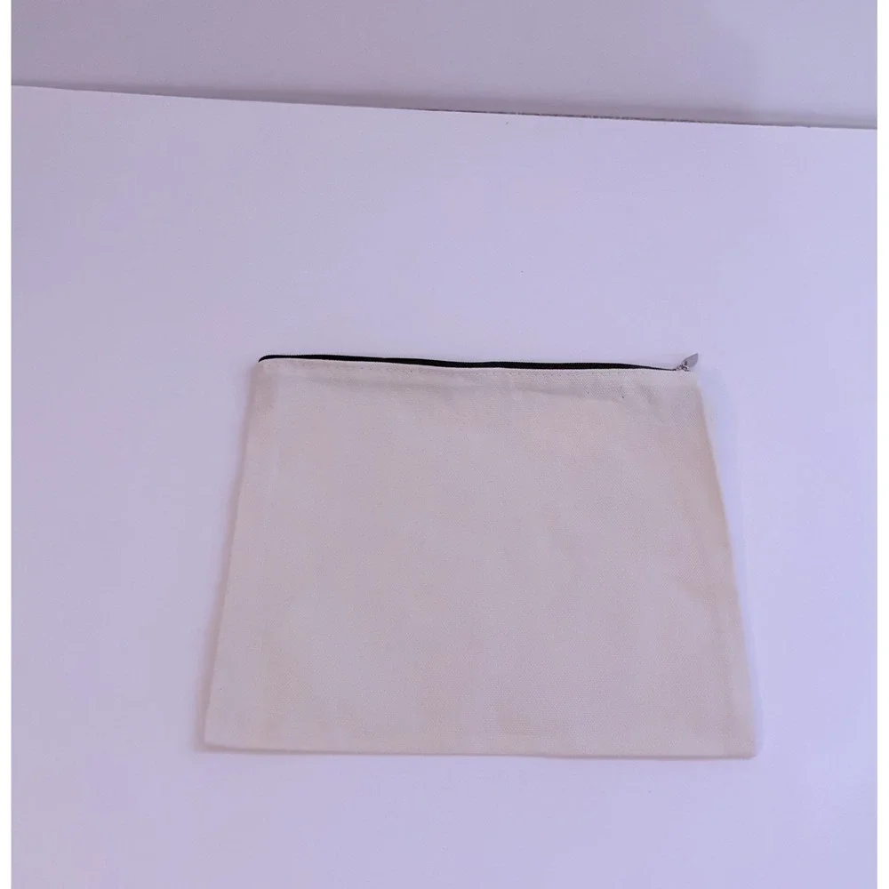 NEW In My Teacher Era  Zip Closure Makeup Bag Pencil Case School Pouch